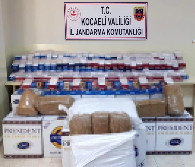 Kocaeli'de 52 bin 200 adet makaron ele geçirildi