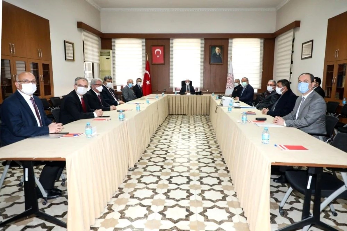 Konya\'da Üniversite Güvenliği Koordinasyon ve İşbirliği Toplantısı yapıldı