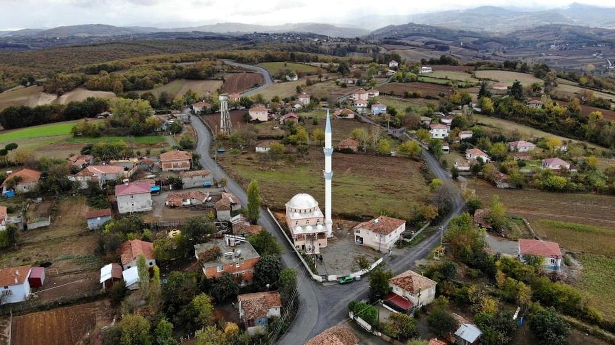 Samsun\'da o mahalle de kızardı