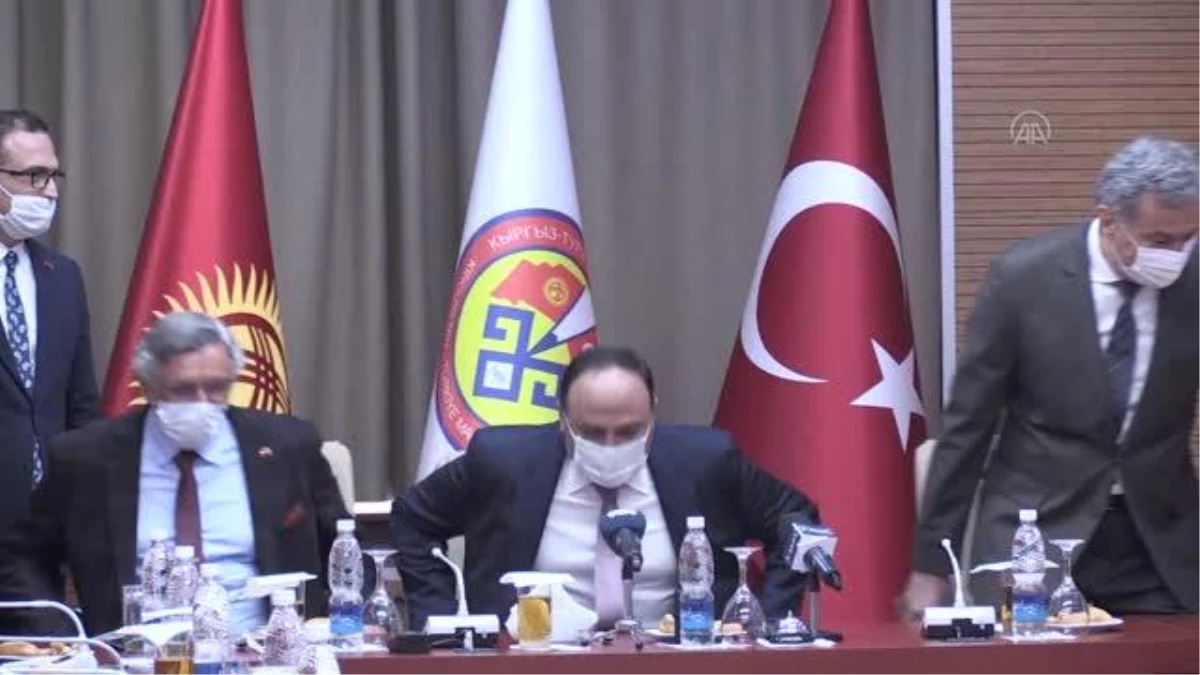 Türkiye\'nin Bişkek Büyükelçisi Fırat, KTMÜ\'ye veda etti