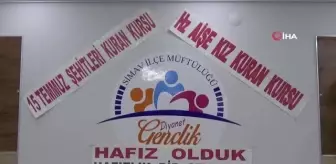 3 çocuk annesi kadın 3 yılda hafız oldu