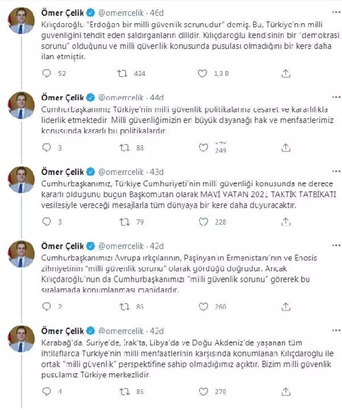 AK Parti Sözcüsü Çelik, Kılıçdaroğlu\'nun Cumhurbaşkanı Erdoğan\'a yönelik sözlerine yanıt verdi Açıklaması