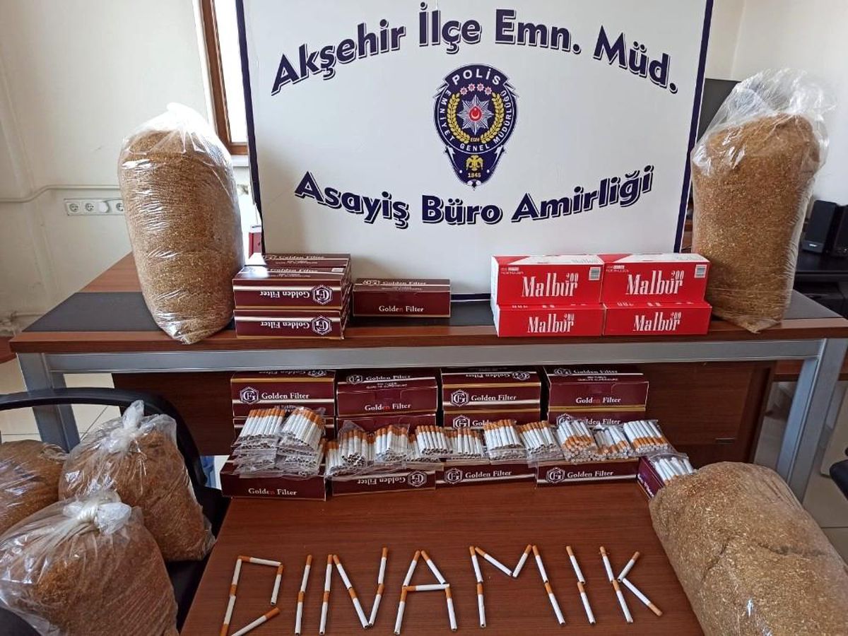 Akşehir\'de tütün operasyonu