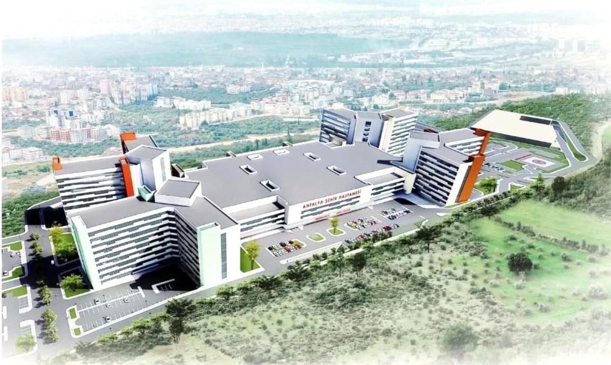 Antalya Şehir Hastanesi\'nin inşaat çalışmaları başladı