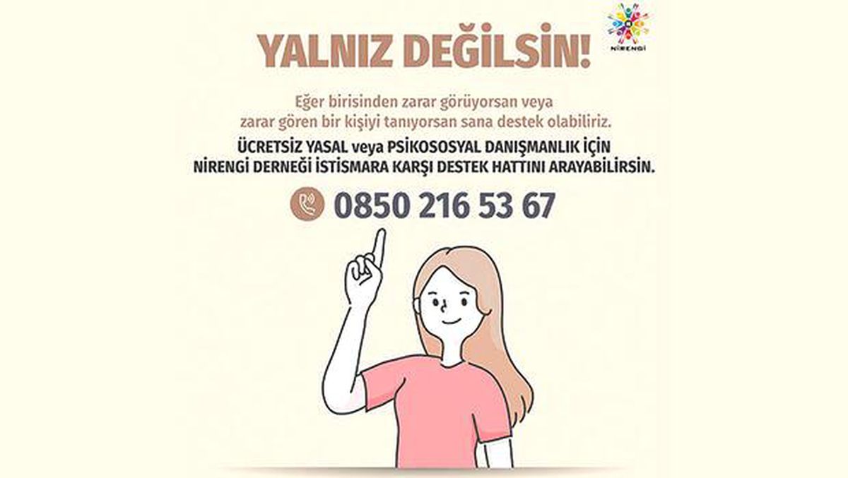 Çocuk istismarı varsa bu hattı arayın