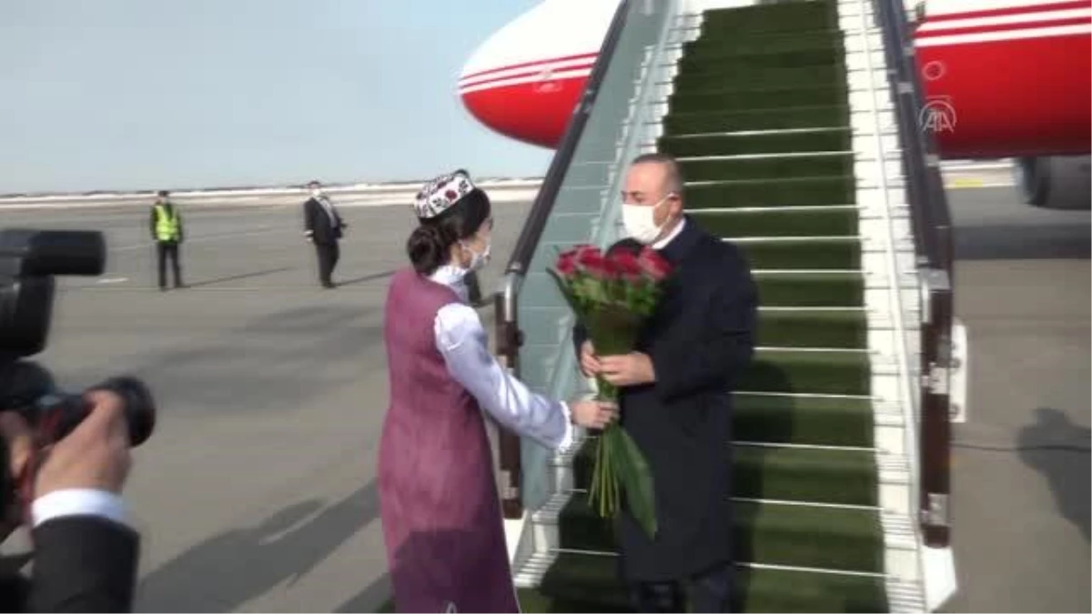 Son dakika haberi: Dışişleri Bakanı Mevlüt Çavuşoğlu, Özbekistan\'a geldi