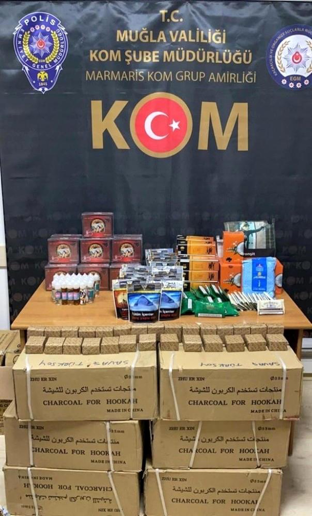 Gümrük kaçağı tütünleri sahte bandrol ile piyasaya süren şahıs yakalandı