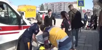 Hem yaralandı hem de ceza yedi