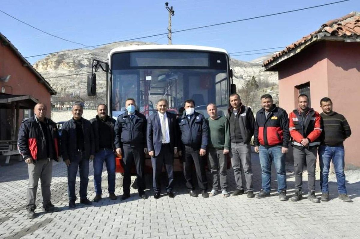 İBB, Sivas\'ın Gürün belediyesine otobüs hediye etti