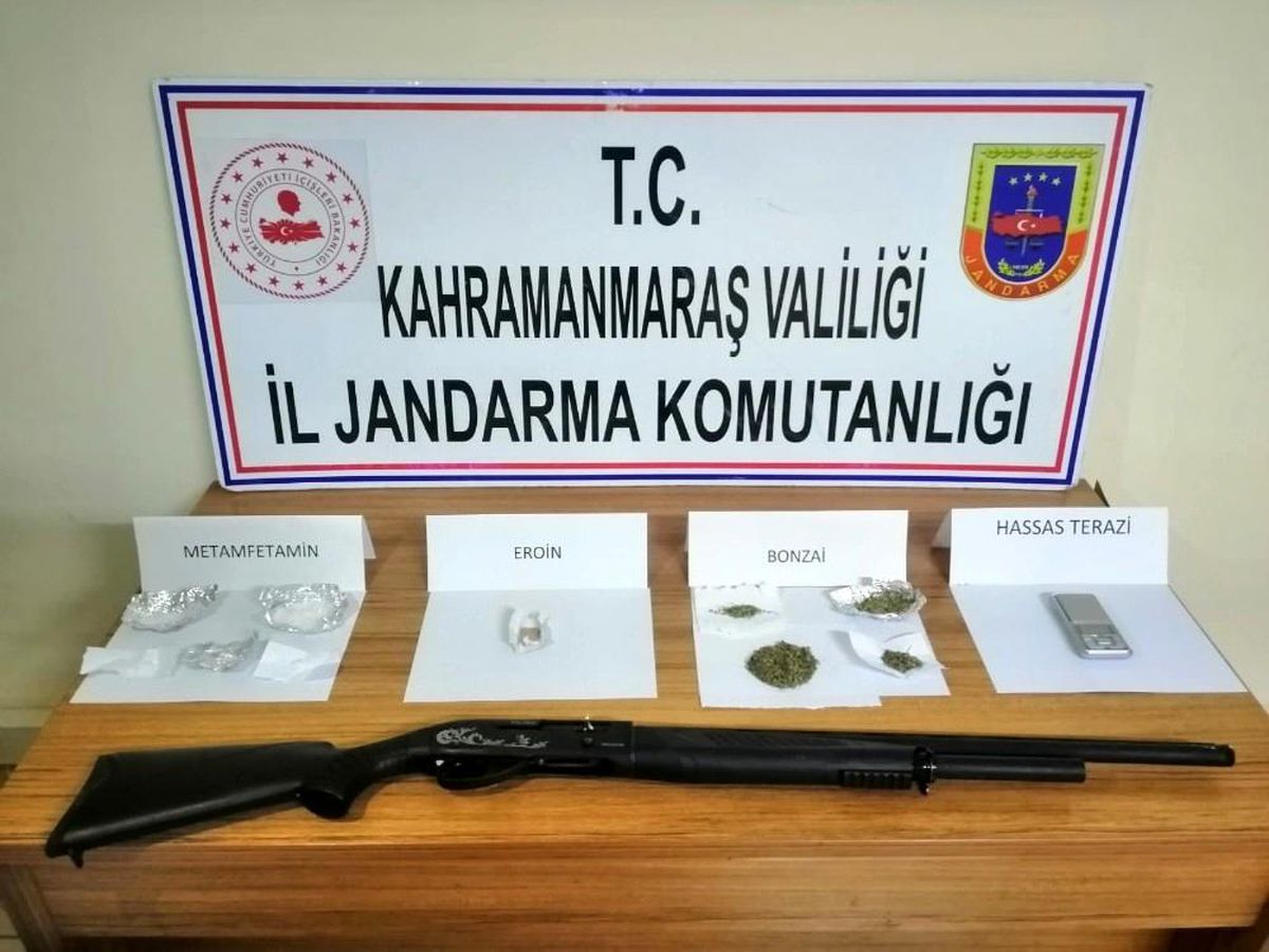 Son dakika haberleri... Kahramanmaraş\'ta uyuşturucu operasyonu; 5 gözaltı