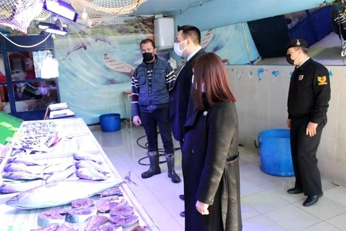 Kaymakam ve belediye başkanından denetim