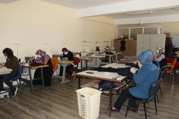 Mardin'de 1 yılda 18 bin kadın, kursla meslek edindi