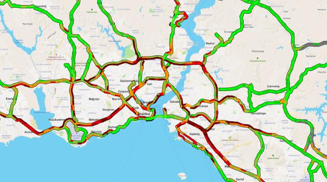 Sağlık Bakanı Fahrettin Koca uyarsa da vatandaş dışarı akın etti, İstanbul'da trafik yoğunluğu %76'yı buldu