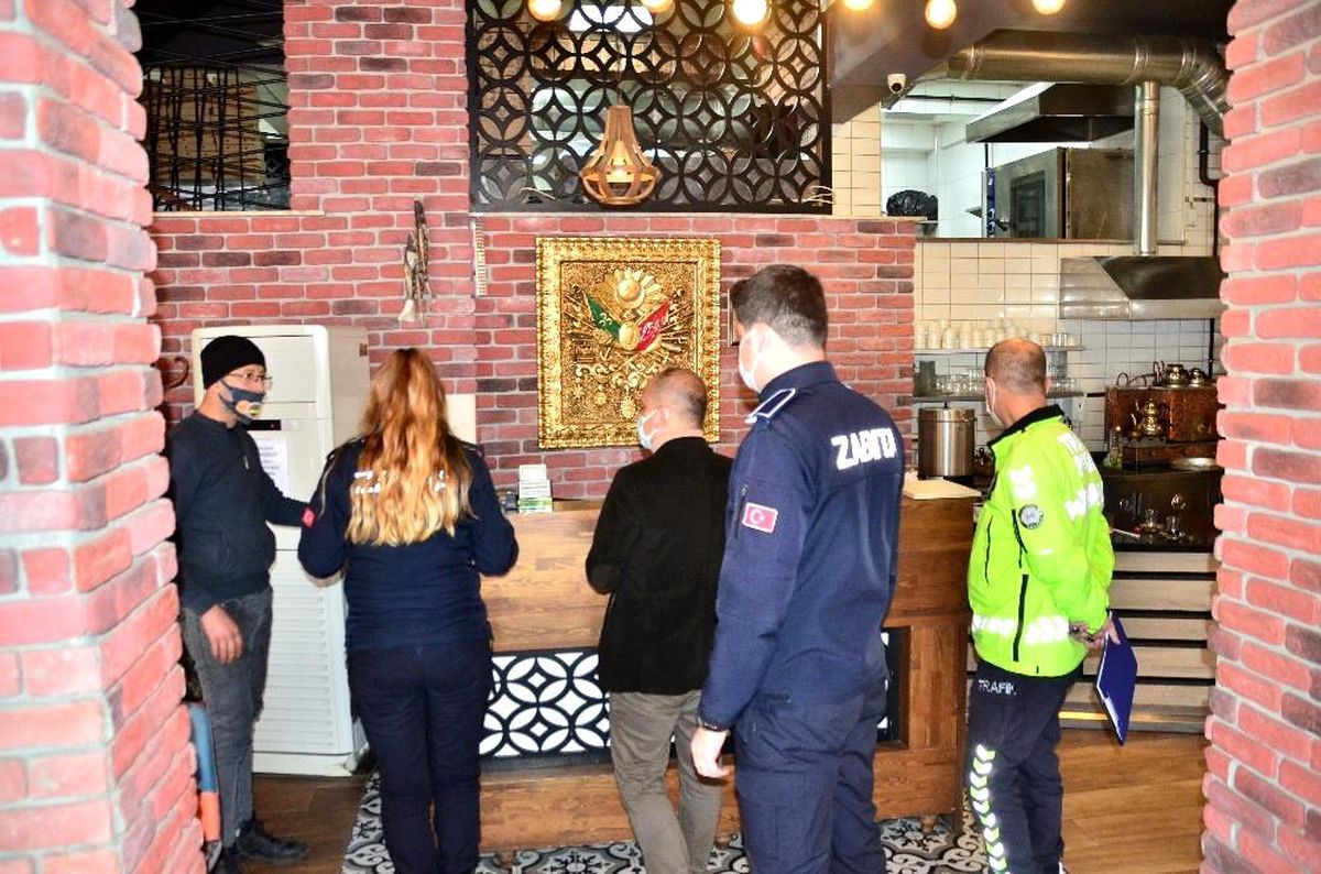 Samsun\'da yoğun korona denetimi