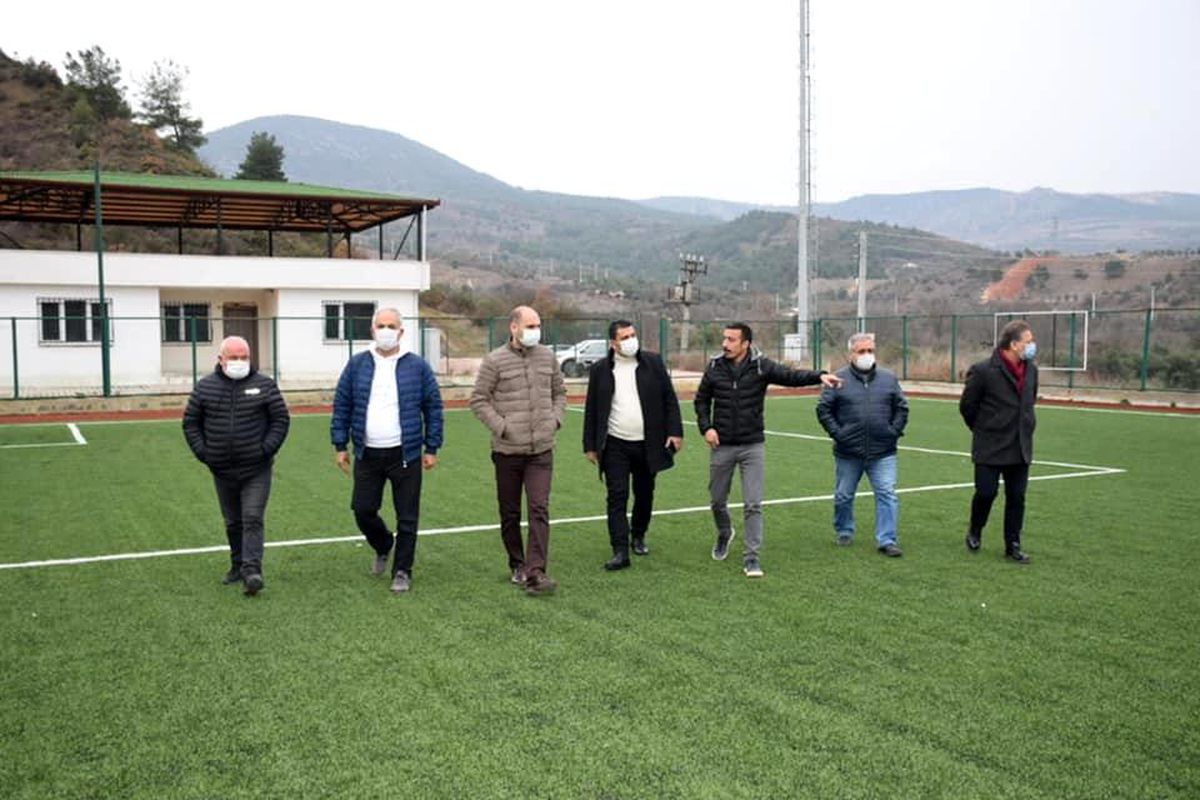 Şehit Ömer Halisdemir Stadında inceleme