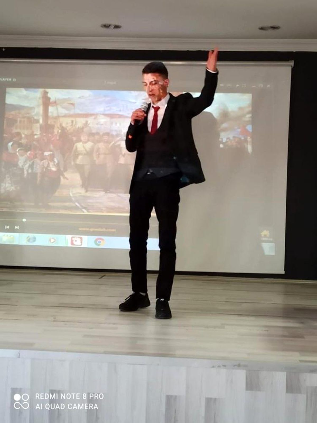 Tomarza\'da İstiklal Marşı\'nın Güzel Okuma Yarışması düzenlendi
