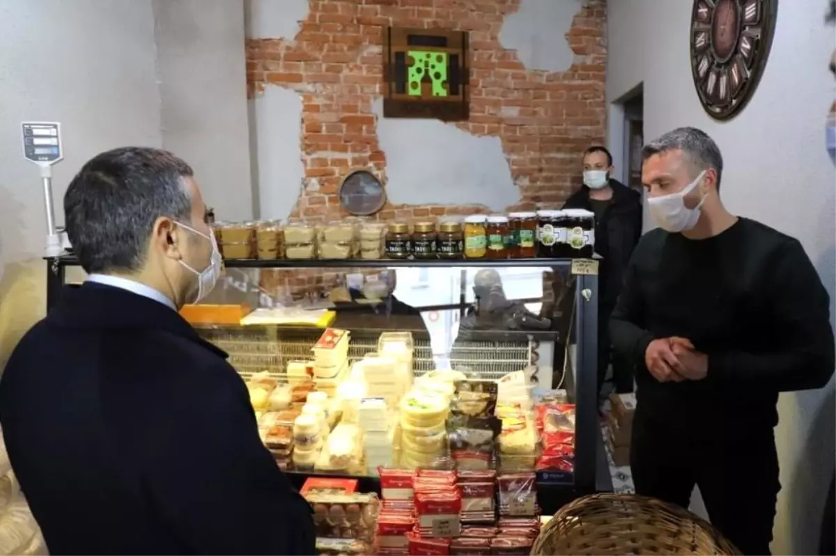 Vali Atay Akçakoca\'da korona virüs denetimi yaptı