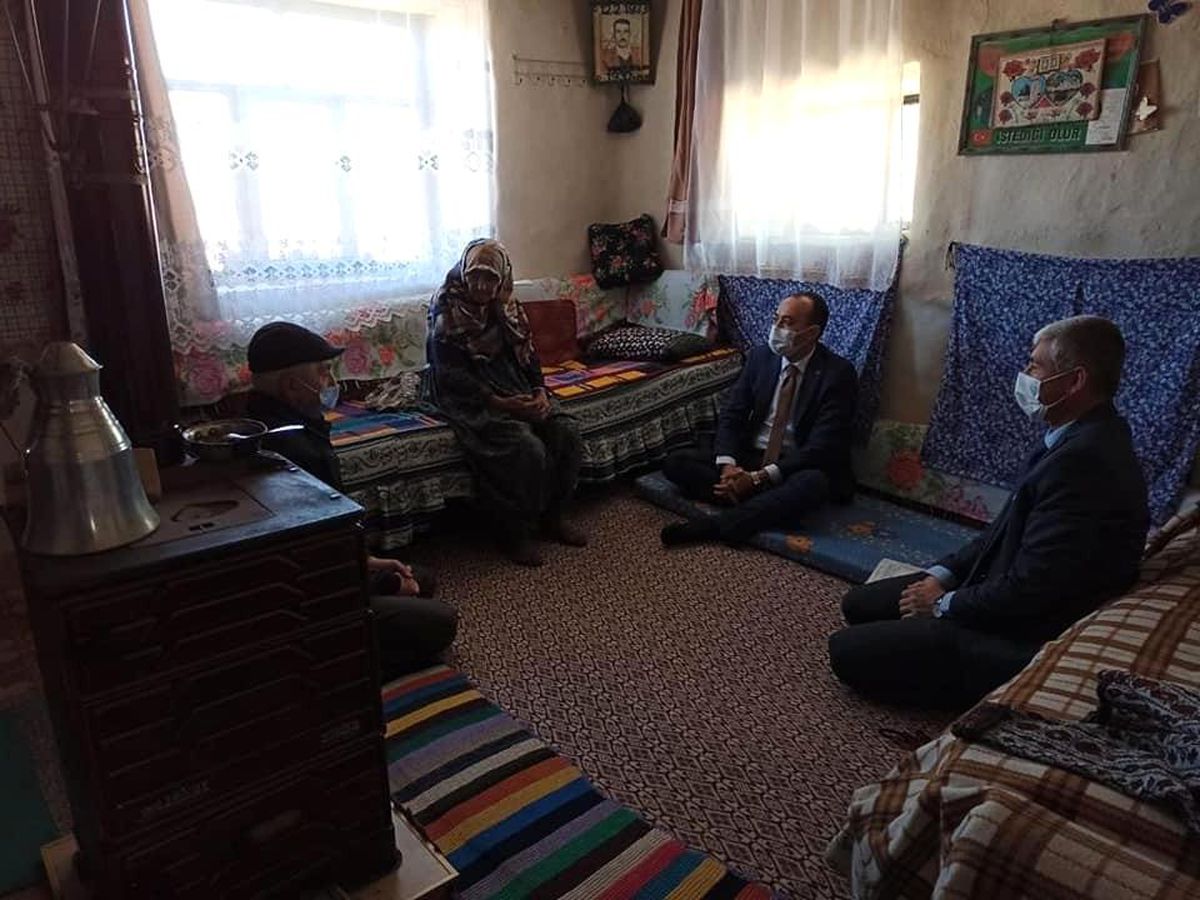 Yaşlılara evlerinde ziyaret
