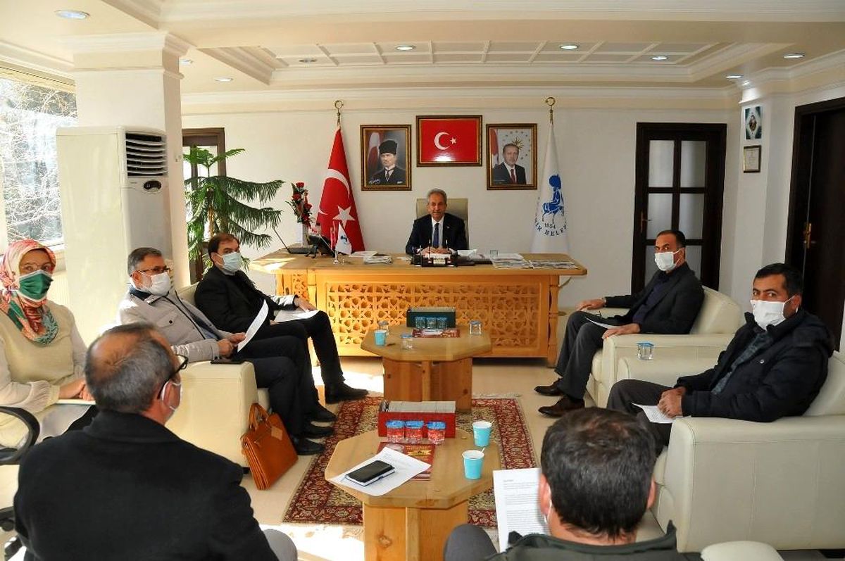Son dakika haberi | Başkan Akkaya muhtarları bilgilendirdi