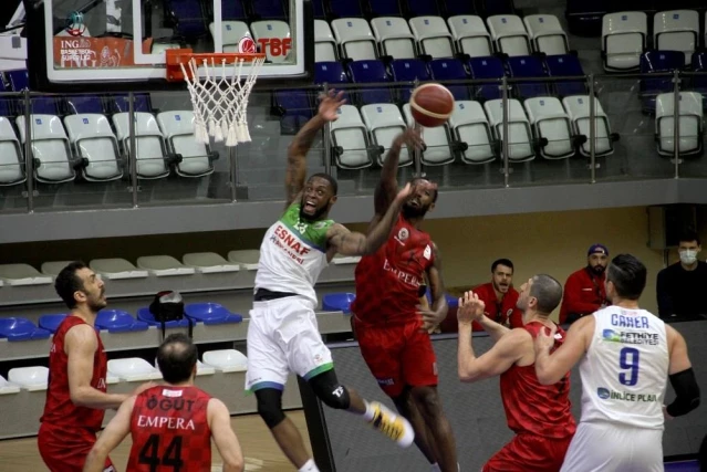 ING Basketbol Süper Ligi: Lokman Hekim Fethiye Belediyespor: 60 Empera Halı Gaziantep Basketbol 90