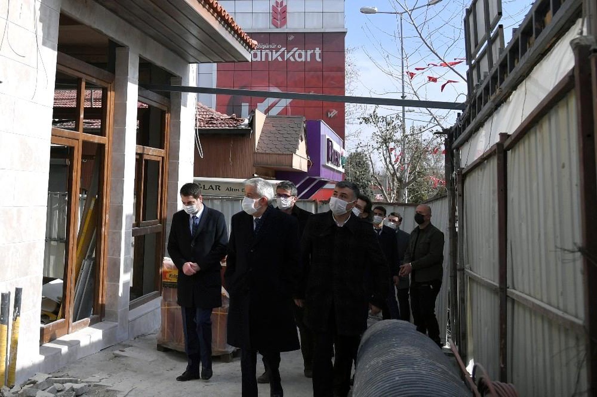 Isparta\'da Tarihi Üzüm Çarşısı\'nın ilk adasının restorasyonunda sona gelindi