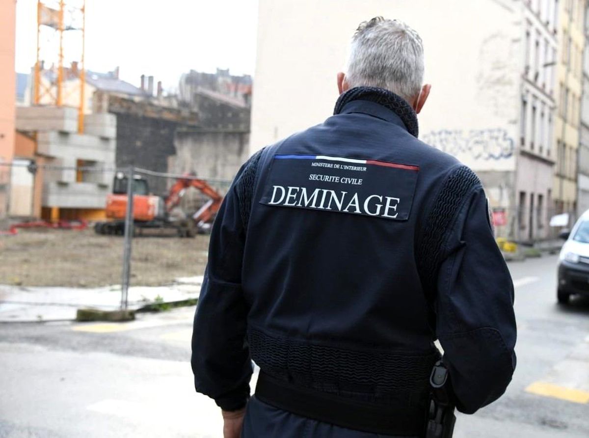 Son dakika haberleri: Lyon\'da 2. Dünya Savaşı\'nda kalma bomba bulundu