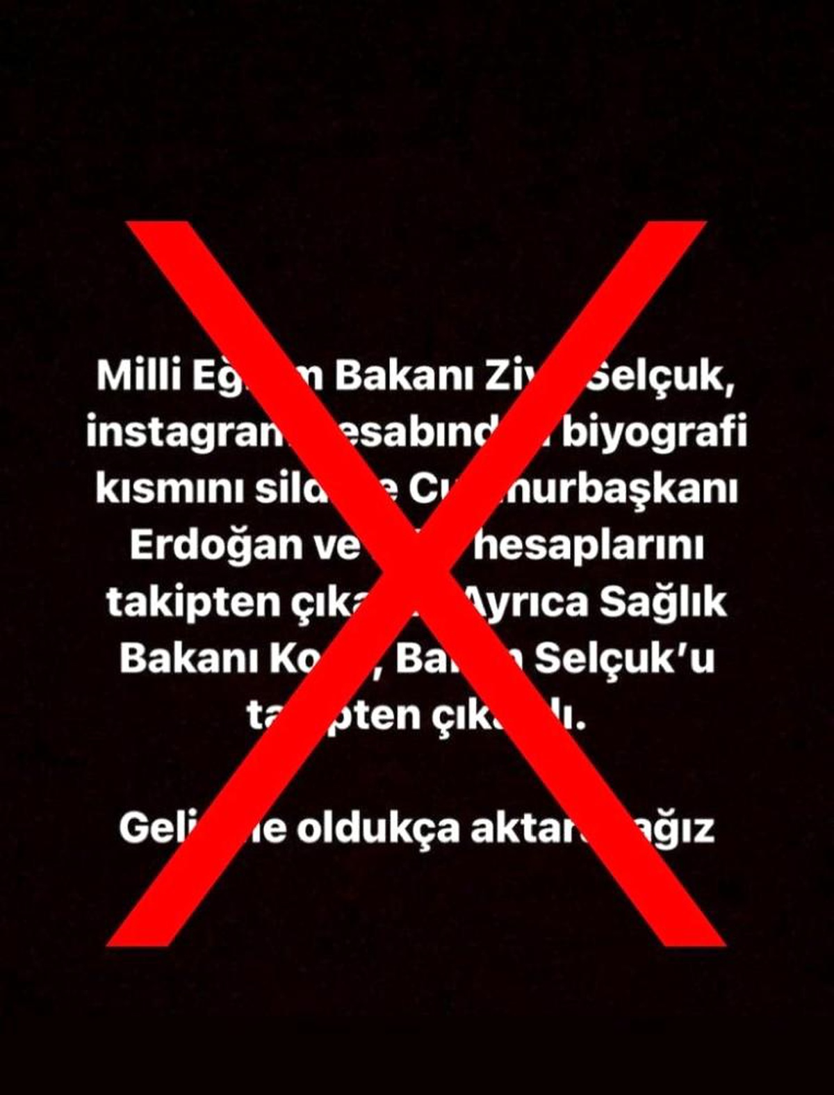 MEB: "Bakanlığımız resmi iletişim kanalları tarafından paylaşılmayan içeriklere itibar etmeyiniz"