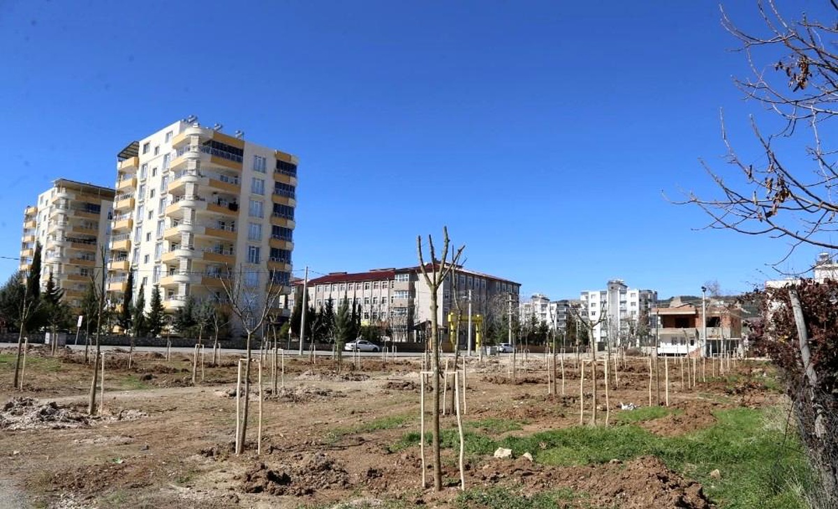 Yeni mahalleye \'Mahalle Bahçesi\' yapıldı