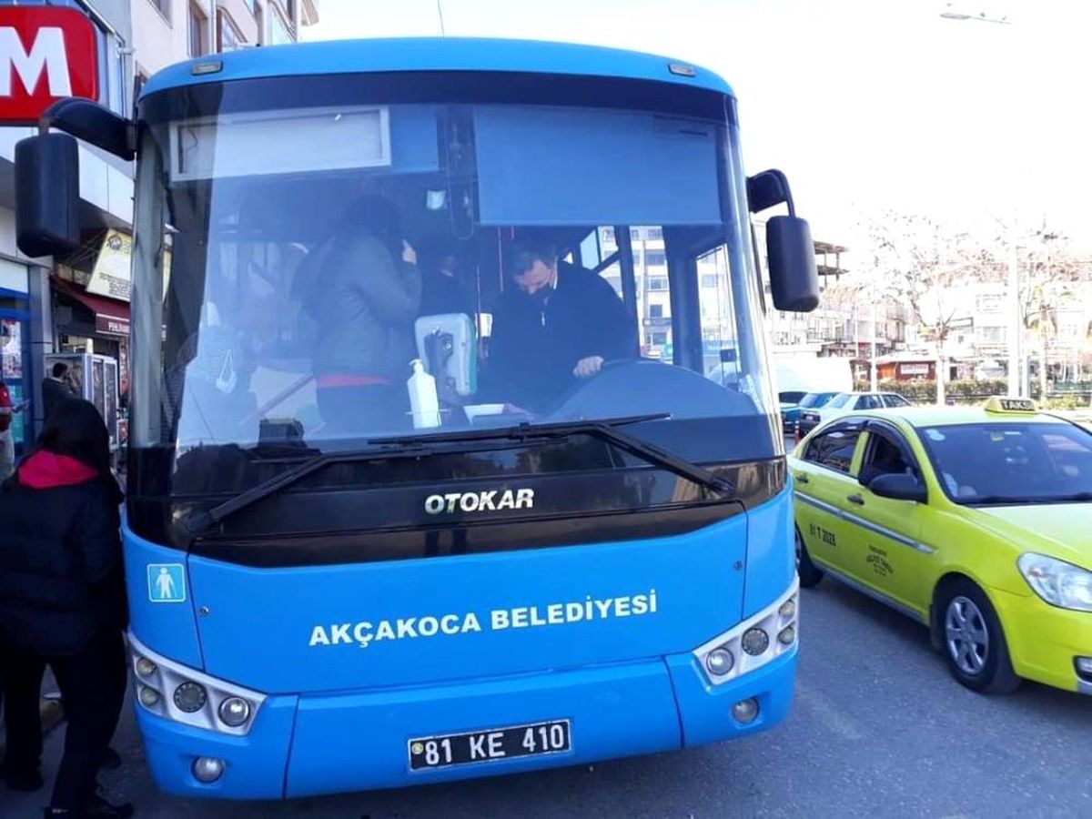 Akçakoca\'da ulaşım araçları denetlendi