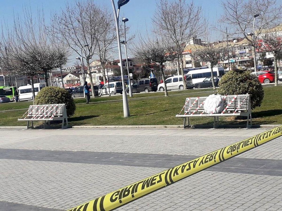 Arapça yazılı poşeti görenler polise ihbar etti