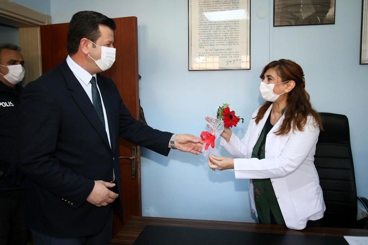 Başkan Soykan\'dan kadınlar günü ziyareti