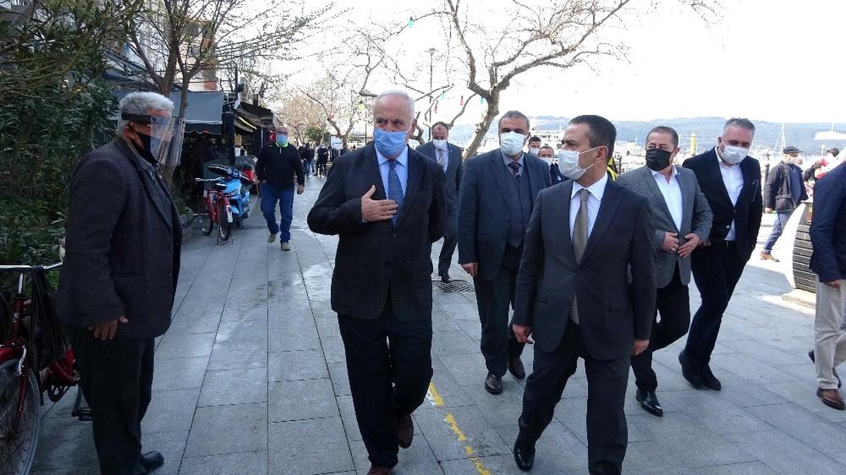 Çanakkale\'de artan korona virüs vaka sayılarının ardından denetimler sıklaştırıldı