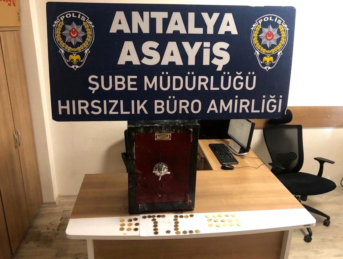 Çelik kasa hırsızı tutuklandı