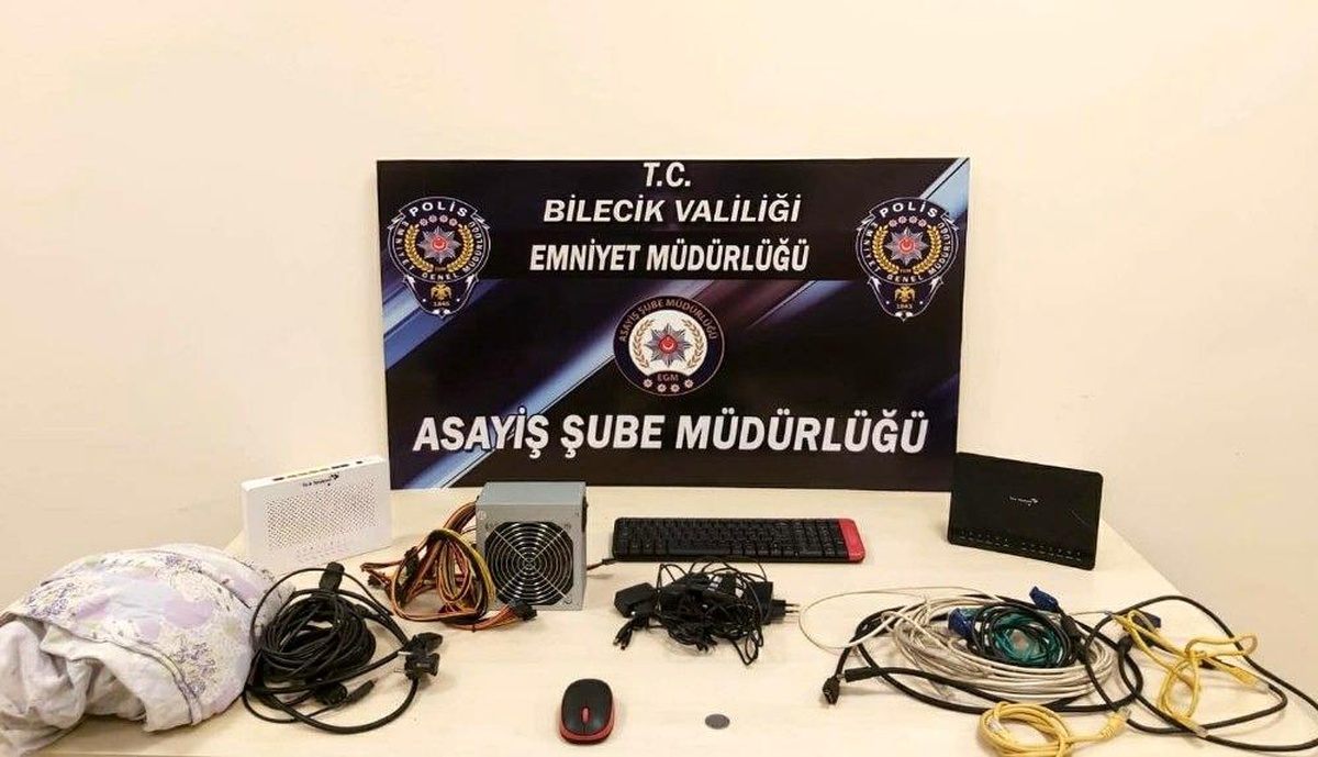 Çok sayıda güvenlik kamerası inceleyerek hırsızlık olayını çözdüler