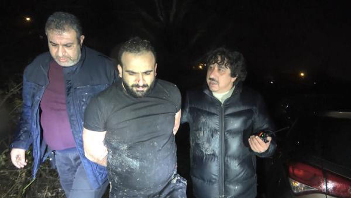 Polisten kaçan hırsızlık şüphelisi 20 kilometrelik kovalamacayla yakalandı