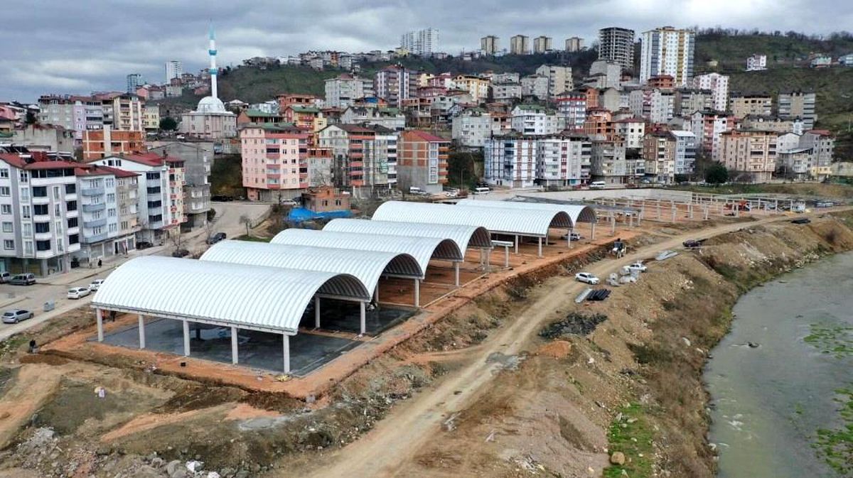 Fatsa\'da kapalı pazar yeri sevinci