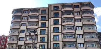Gümüşhane'de 8 katlı apartman karantinaya alındı