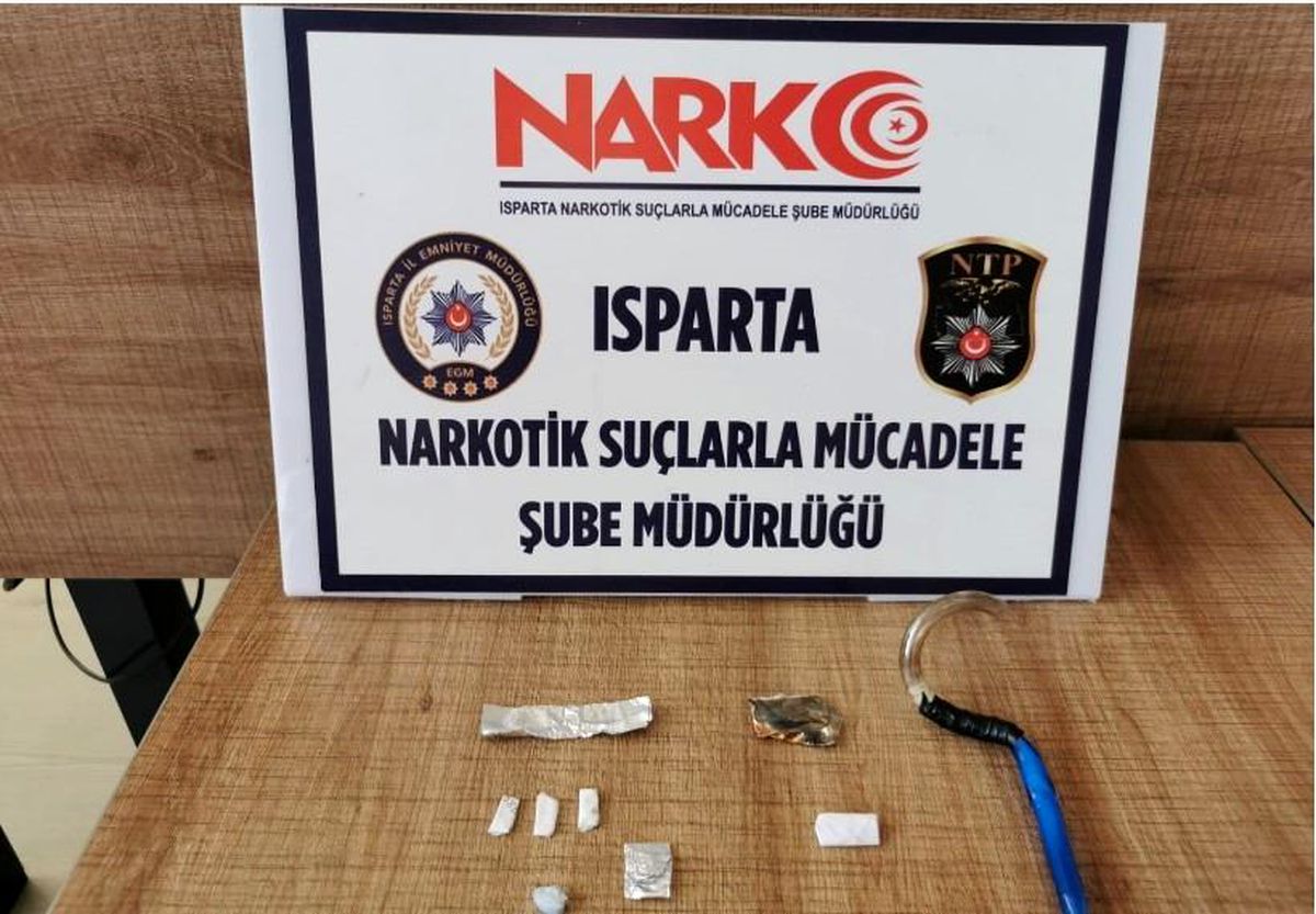 Isparta polisinden torbacı operasyonu
