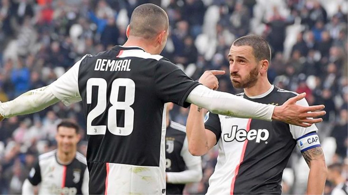 Juventus\'ta Bonucci, Merih Demiral\'la ilgili övgü dolu sözler söyledi
