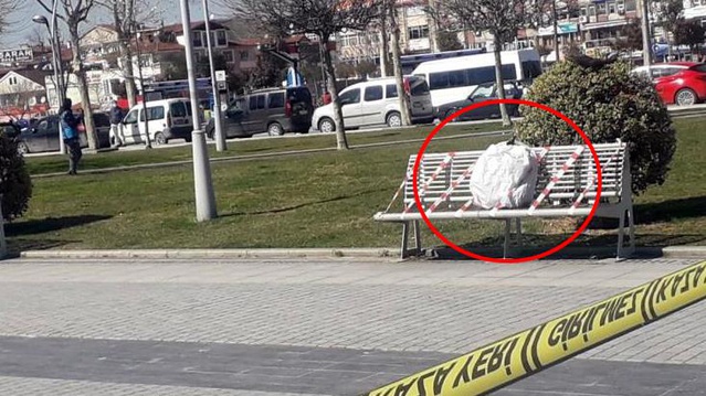 Üzerinde Arapça İhtiyacı olan alsın yazılı poşeti görenler telefona sarıldı