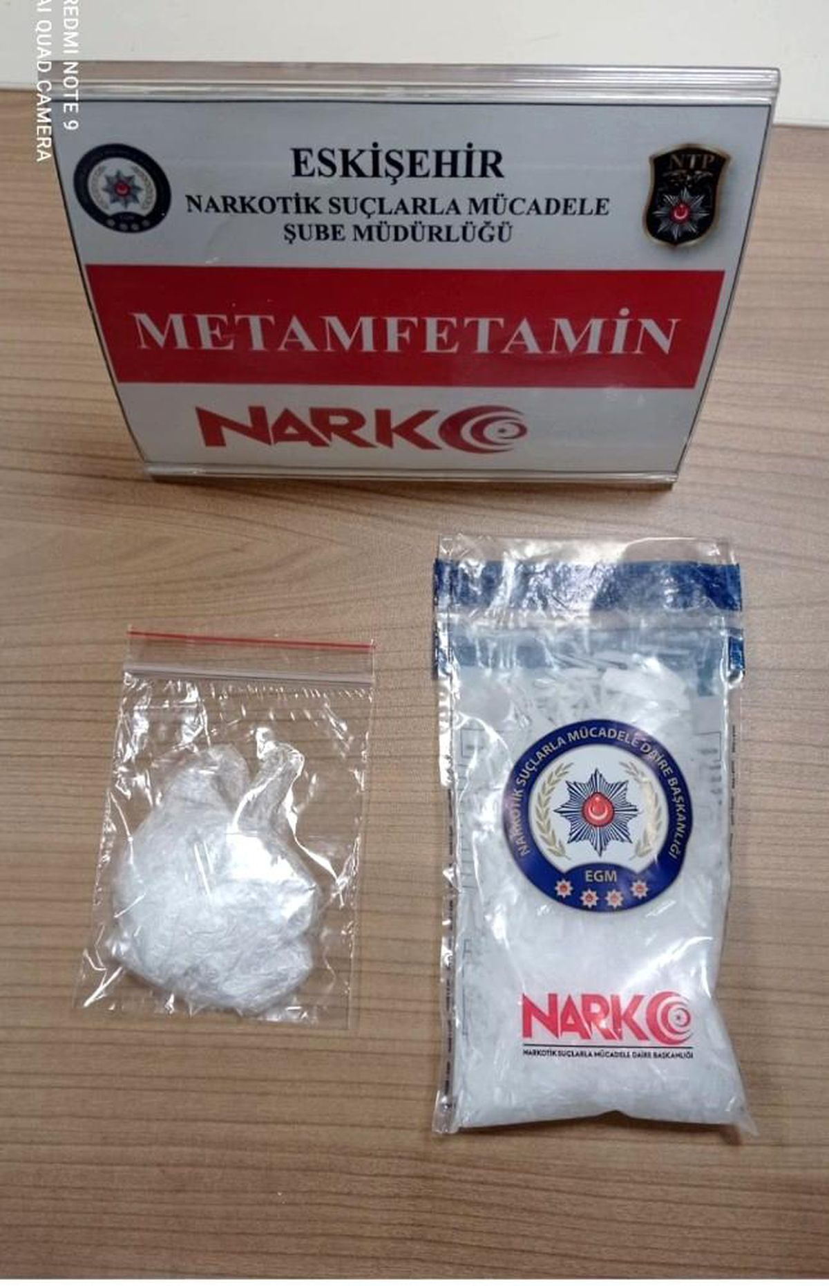 Üzerinde uyuşturucu madde bulunan kişi tutuklandı