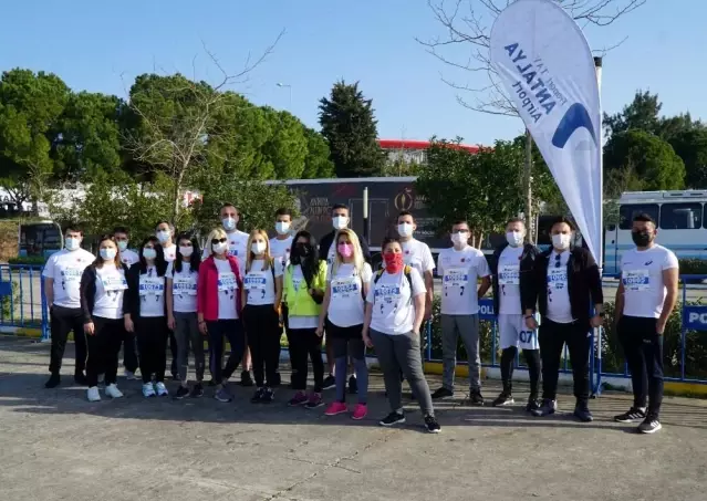 AEDAŞ çalışanları, Runatolia Maratonu'nda omurilik felçlileri için koştu