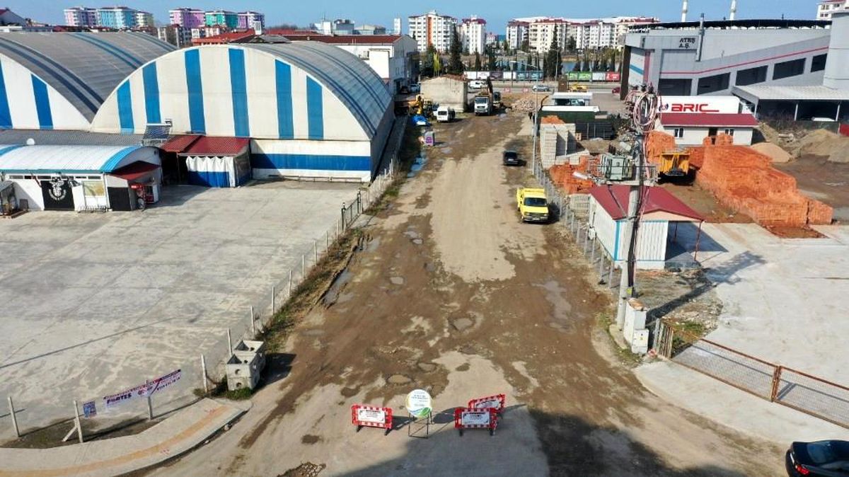 Altınordu\'da alt yapı çalışmaları sürüyor