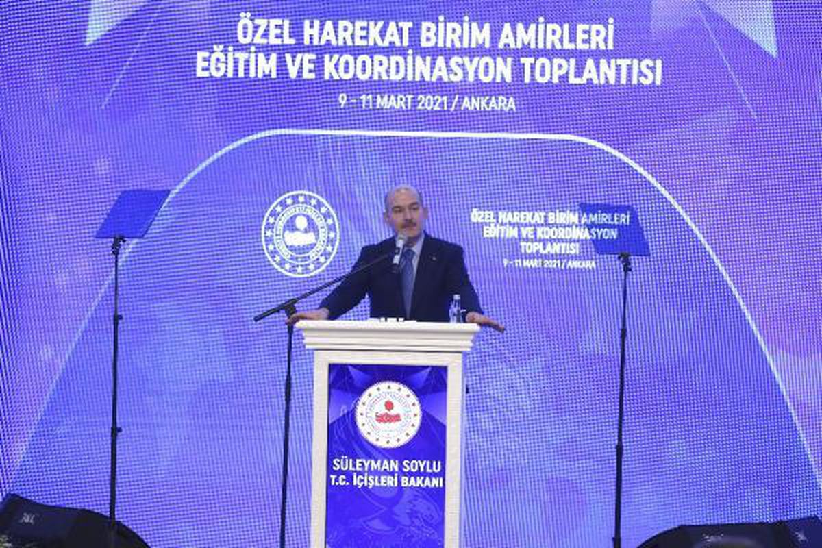 Son dakika haber... Bakan Soylu: Yurt içindeki terörist sayısı 300\'ün altına geriledi