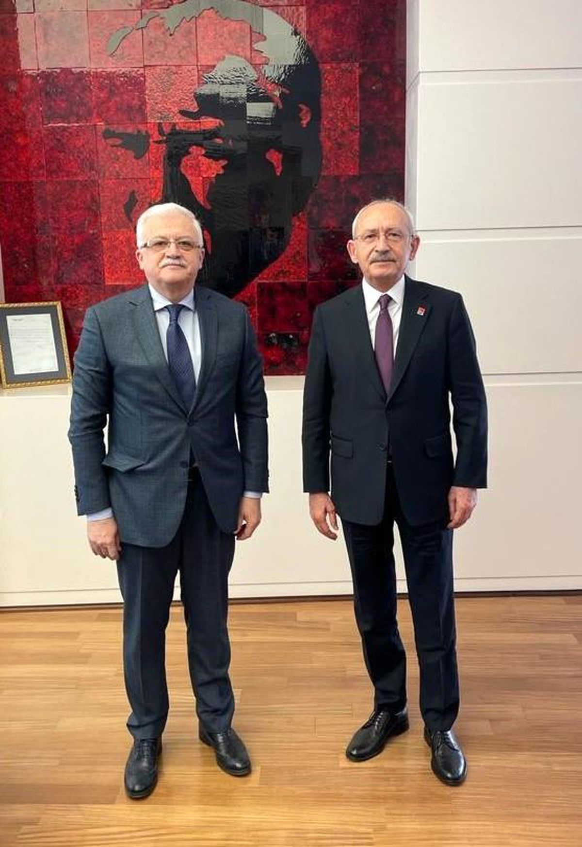 Başkan Deveciler, Kılıçdaroğlu\'nu ziyaret etti