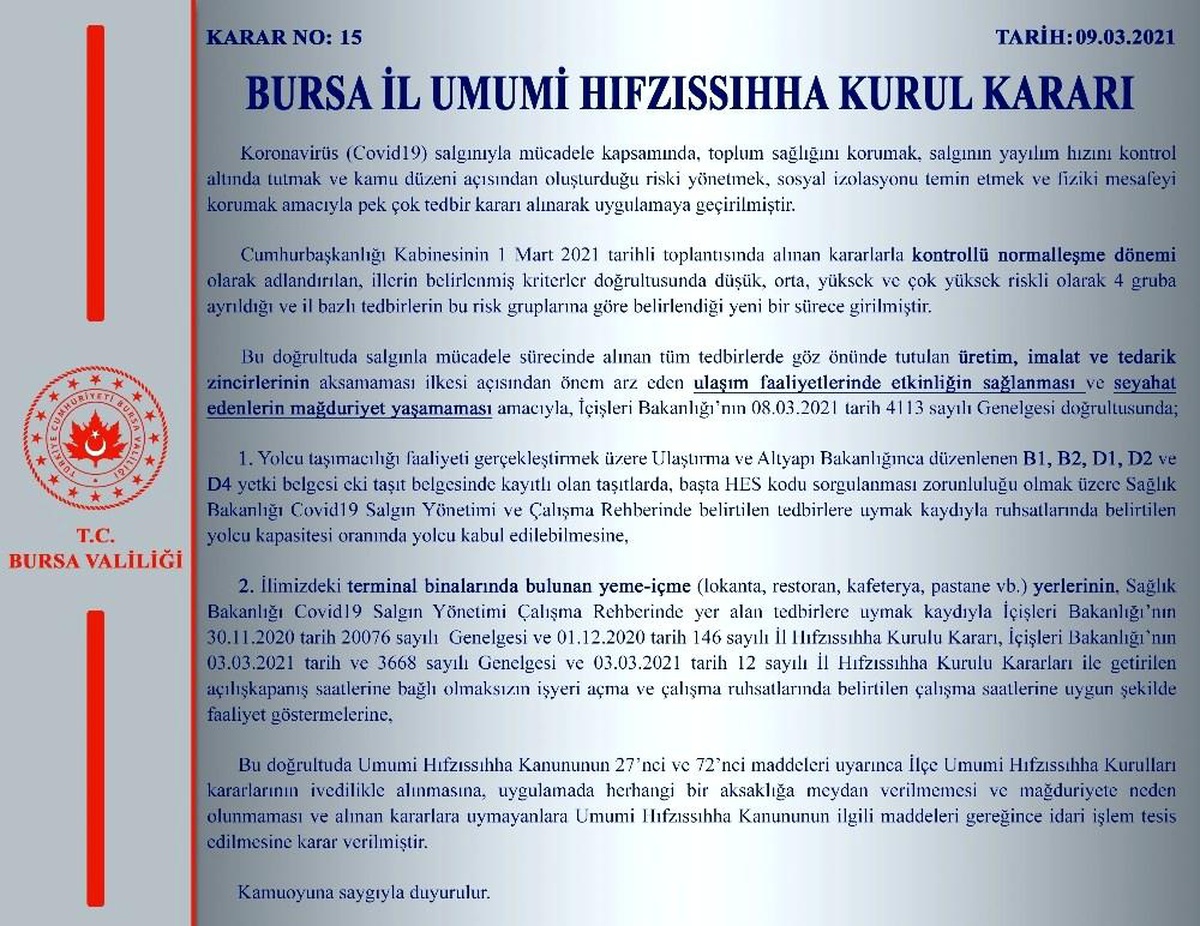 Zonguldak\'ta yolcu taşıyan araçlara HES kodu zorunluluğu