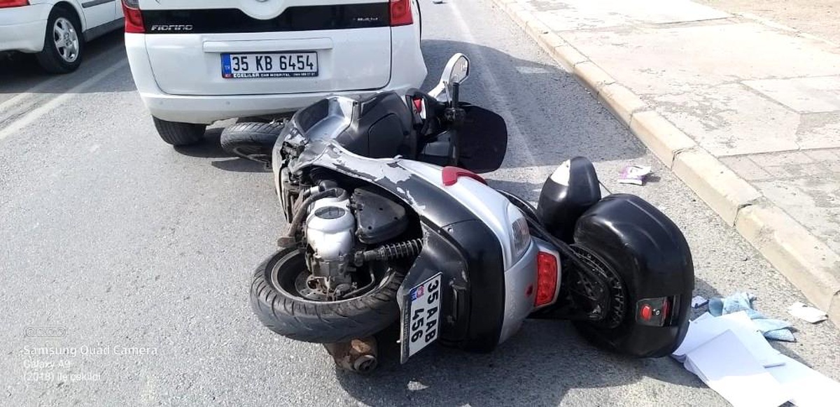 Son dakika! Çeşme Belediyespor Teknik Direktörü Akgül motosikletiyle kaza geçirdi
