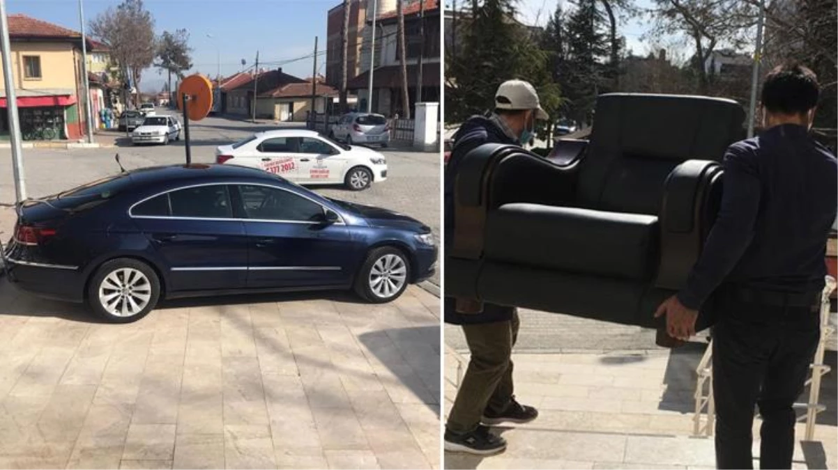 Denizli\'nin Bozkurt Belediye Başkanı CHP\'li Birsen Çelik\'in makam koltuğu ve aracı haczedildi