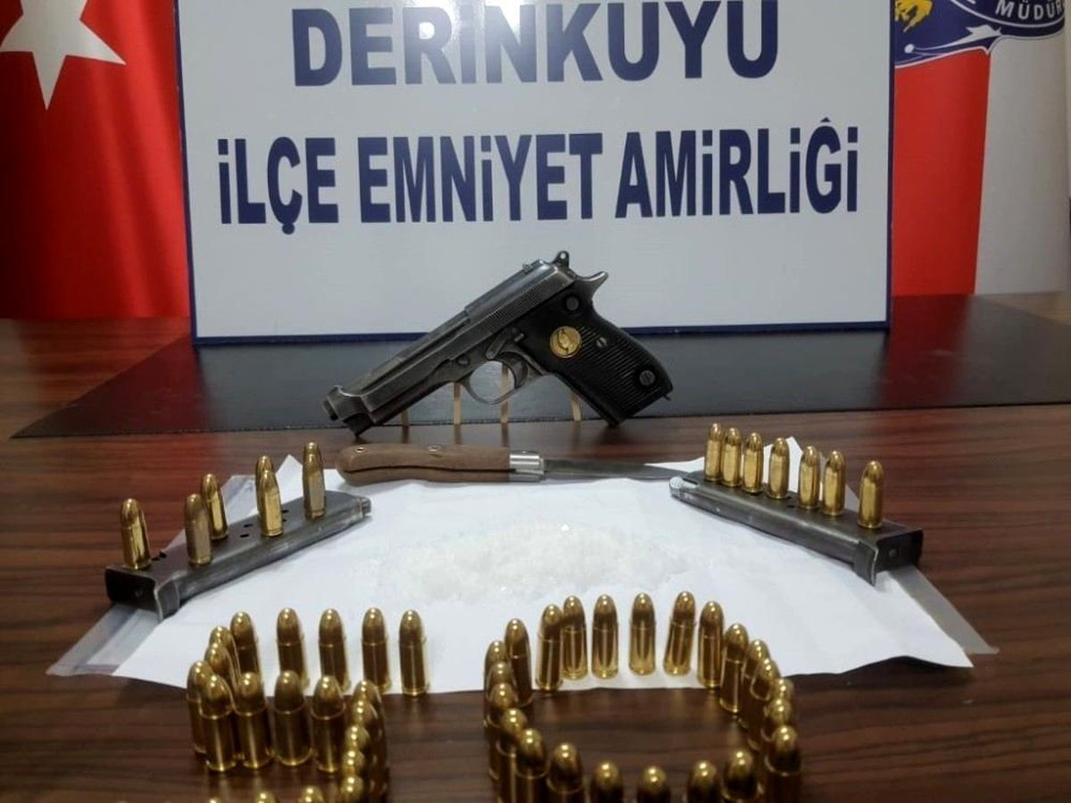 Derinkuyu\'da uyuşturucu ticaretinden 1 kişi tutuklandı