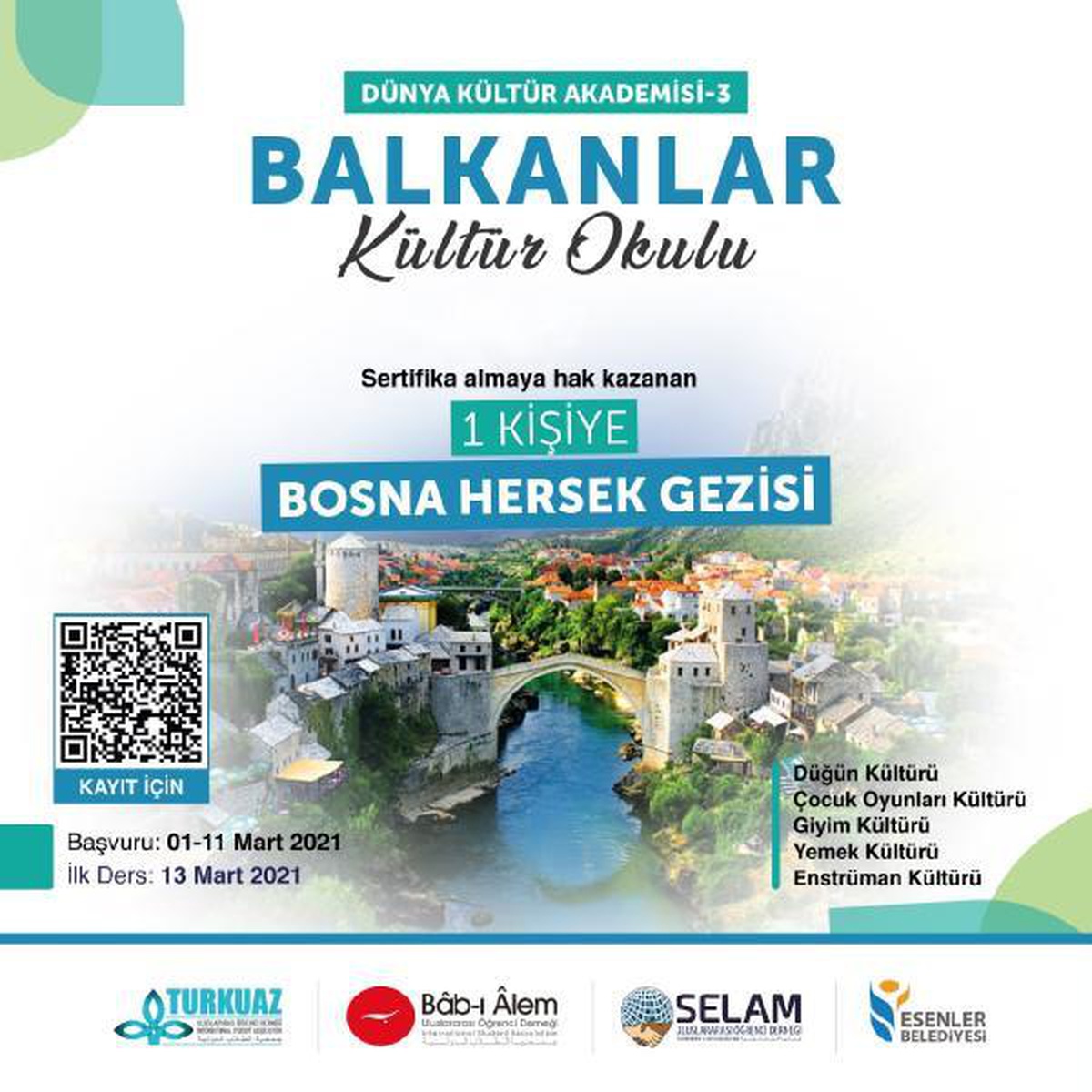 Son dakika haber: Esenler Belediyesi, Balkanlar Kültür Okulu açıyor